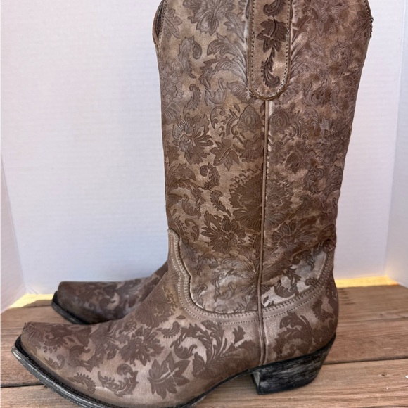 Old Gringo Brown Leather Boots - Picture 4 of 8